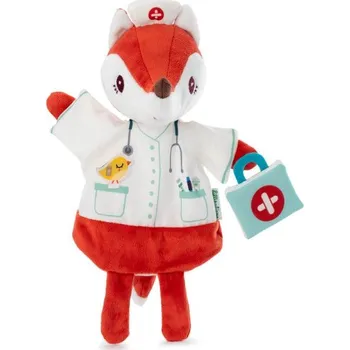 plyšák Lilliputiens Maňásek na ruku - doktorka liška Alice