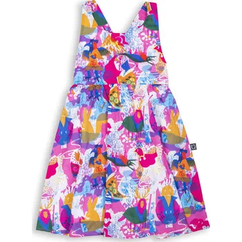 Dívčí šaty Wouki Dívčí šaty Tsubaki - Pink 110