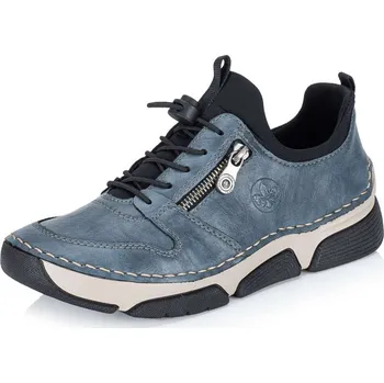 Dámská obuv Dámské tenisky RIEKER 45951-15 modrá W5 37