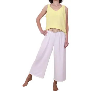 Dámská tunika Dámský top LaVita 2320 žlutá velikost M/L