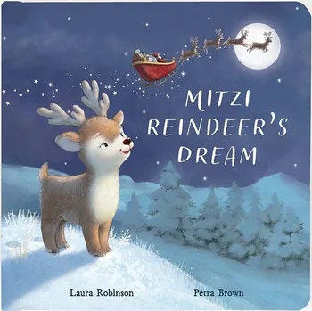 Vánoční dekorace Jellycat A Reindeers Dream Book