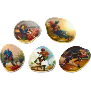 Školní batoh Ergobag Contour Kletties Set - Scooter