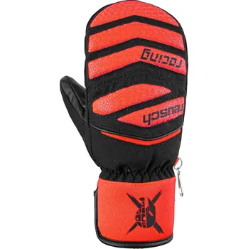 Reusch Worldcup Warrior Prime R-TEX® XT Junior Mitten - black/fluo red
