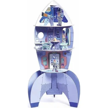 kreativní sada Kreativní 3D skládačka Djeco - Raketa
