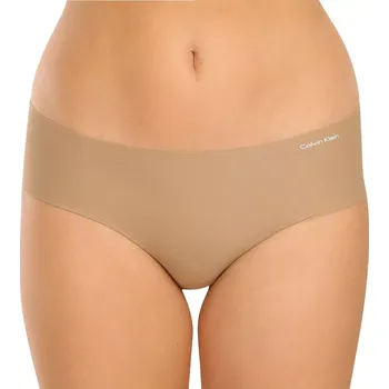 Kalhotky Dámské kalhotky laserem střižené Calvin Klein QD5148E mocca velikost M-38/40