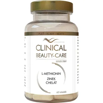 Clinical Nutricosmetics Beauty-Care L-Methio + Zinek + Chelát 60 tob.