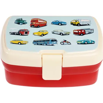 Svačinový box Rex London Lunch box with tray - Road Trip