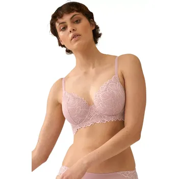 Podprsenka Jemně vyztužená podprsenka Naturana 7674 pink rose velikost 75D