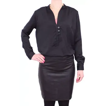 Dámská tunika Elegatní dámská košile Fashion Mam 14-1 černá velikost XL