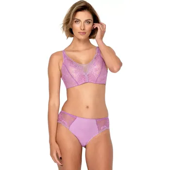 Podprsenka Moderní podprsenka s tylem Timo 042850 levandulová velikost 70I