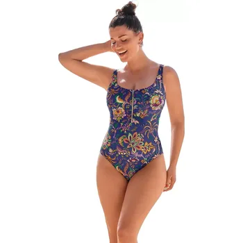 Dámské plavky Jednodílné plavky Rosa Faia style Elouise M4 7758 madeira velikost 80C