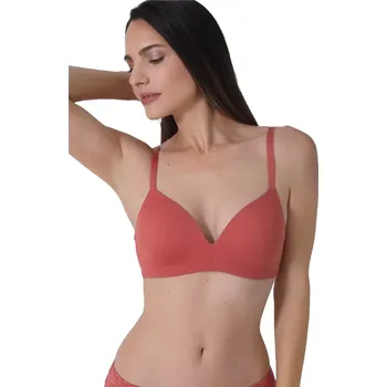 Podprsenka Bezkosticová podprsenka Sassa Mode 14660 cihlová velikost 75A