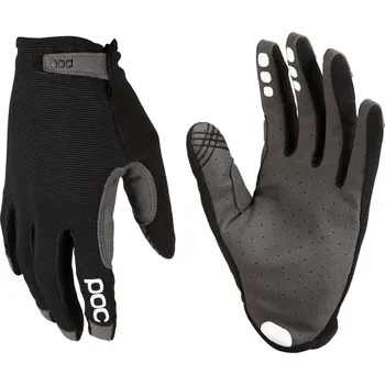 Cyklistické rukavice POC Resistance Enduro Adj Glove - uranium black/uranium black XS