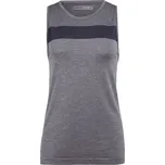 Icebreaker Womens Motion Seamless Tank - panther heather L