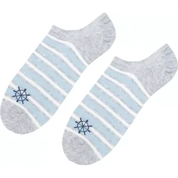 Dámské ponožky Nízké ponožky Steven 1117 proužek velikost 41-43