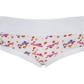 Dívčí spodní prádlo Dívčí kalhotky s potiskem Emy Bimba B2776 bílé velikost 3