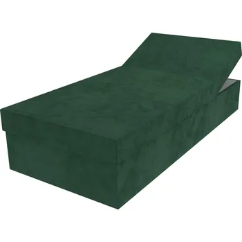 Postel Postel Jarka tmavě zelená polohovací HR