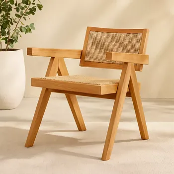 Zahradní sestava Eichholtz: Kristo Natural – teaková židle na terasu