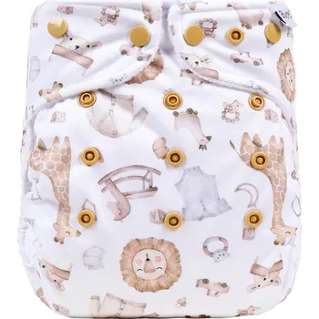 látková plena Avo+Cado Cosy - jednovelikostní PUL svrchňáčky, vzor Dětský pokoj