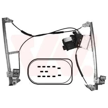 Stahovačka okna Zvedací zařízení oken VAN WEZEL 5825262