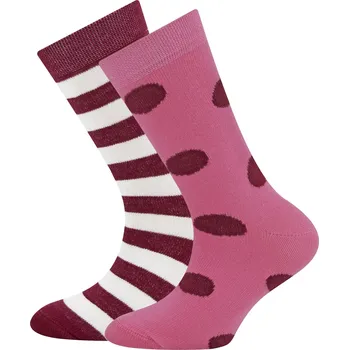 Ewers Socken 2er Pack Punkte/Ringel - 0001 23-26