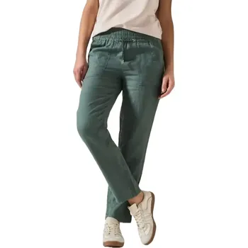 Dámské kalhoty Plátěné ležérní kalhoty Cecil Tracey 378715 olivová velikost XXL