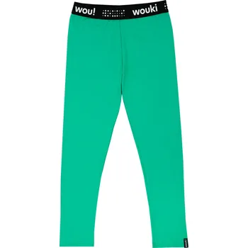 Dívčí legíny Wouki Dětské legíny YAGI - vivid green 98