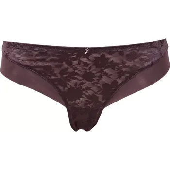 Kalhotky Dámské brazilky Leilieve 7763 čokoládová velikost M-38/40