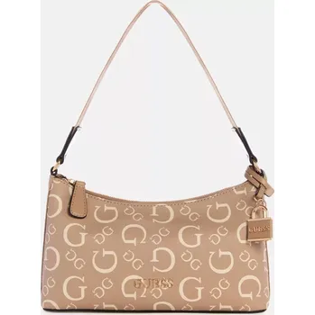 GUESS dámská kabelka přes rameno Astra hnědá logová