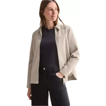 Dámské sako Dámský kabátek Cecil 212559 kávová velikost XL