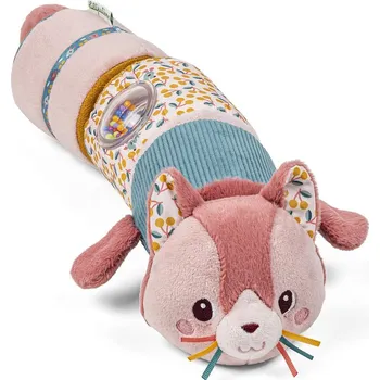 plyšák Lilliputiens - velký chrastící váleček - kočička Jeanne