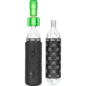 pumpička Peaty's Holeshot Co2 Tyre Inflator - Mtb (25g) - Emerald uni