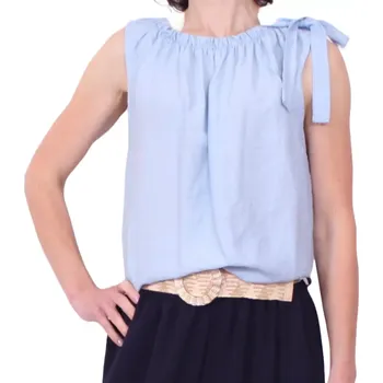 Dámská tunika Dámský top LaVita 20489 světle modrá velikost M/L