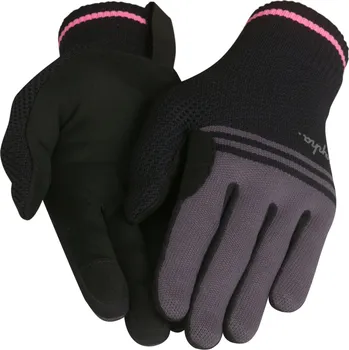 Cyklistické rukavice Rapha Merino Gloves - Black/Carbon Grey