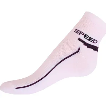 Dámské ponožky Ponožky Gapo Fit Speed bílofialová velikost 25-26