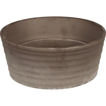 Květináč Žardinka SIRIUS NATUR BASALT keramická d22x9cm