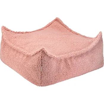 dětská židle Wigiwama Guava Pink Square Ottoman