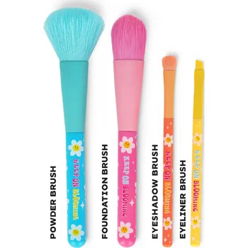 Legami Set Of 4 Makeup Brushes - Oh My Glow! - Daisy