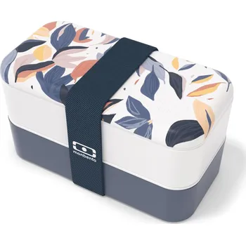 Svačinový box Monbento Original blue Vegetal - bento box