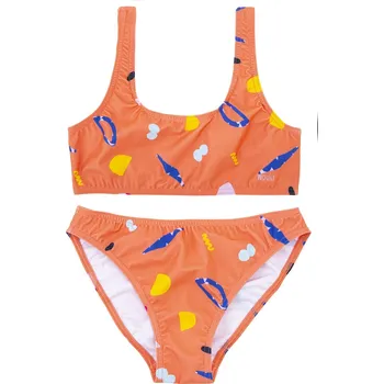 Dívčí plavky Wouki Dívčí dvoudílné plavky Tui - Coral 164