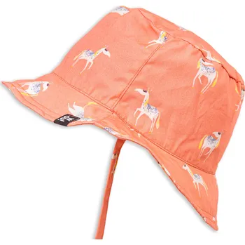 Klobouk Wouki Dětský klobouk AHIRU - peach horses M