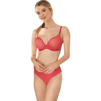 Podprsenka Jemně vyztužená podprsenka Timo 042798 červená velikost 75F