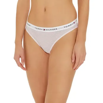 Kalhotky Dámské kalhotky Tommy Hilfiger z elastické pleteniny UW0UW05531 sv.růžové velikost XL-46/48