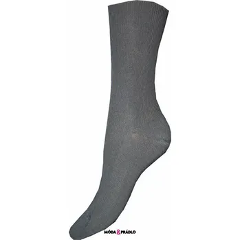 Pánské ponožky Ponožky Hoza H037- zdravotní šedá velikost 32-34