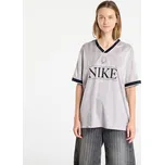 Dres Nike Sportswear Women's V-Neck Jersey Top College Grey/ Sail/ Black/ Black XS