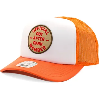 Kšiltovka Kšiltovka Brixton - Out After Dark Np Hp Trucker H - Tangerine/Off White