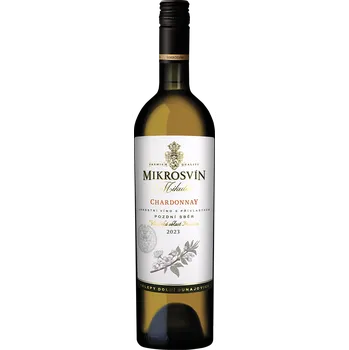 Víno Chardonnay, pozdní sběr, Mikrosvín