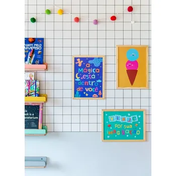 Tapeta Mooui Brasil wallpaper - Black grid