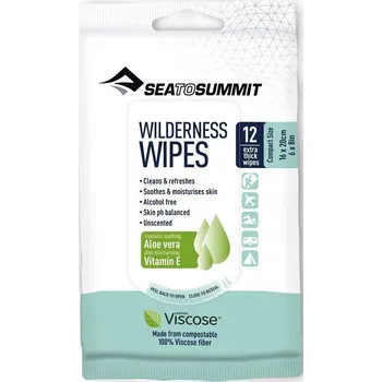 Ručník Sea To Summit Wilderness Wipes Compact - Packet of 12 wipes uni