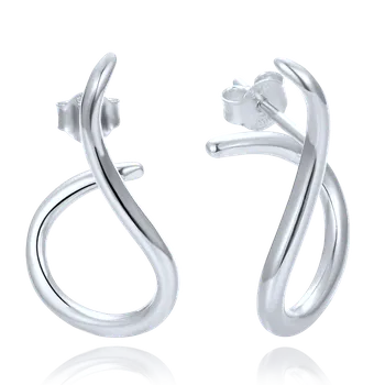 Náušnice Minet Stars Trendy stříbrné náušnice